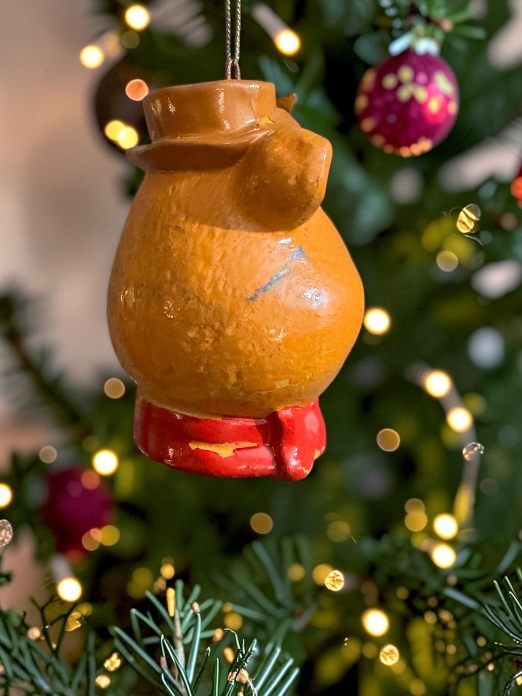 Fozzie Bear Muppet Holiday Ornament Decoration