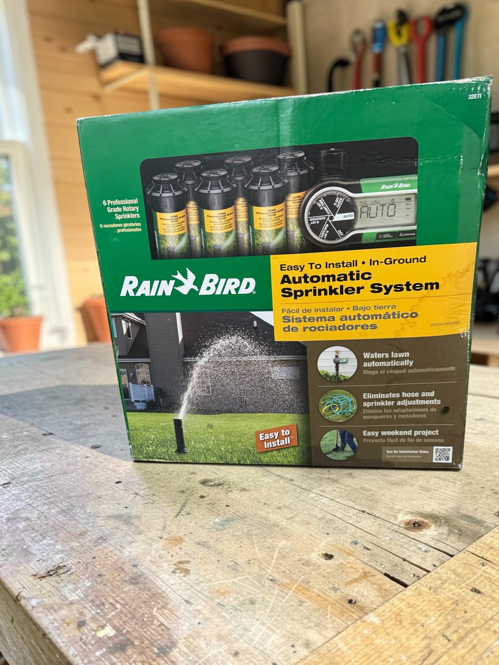 Rain Bird In-Ground Automatic Sprinkler System Kit