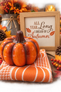 All Year Long I Dream of Autumn – 3-Piece Fall Décor Bundle