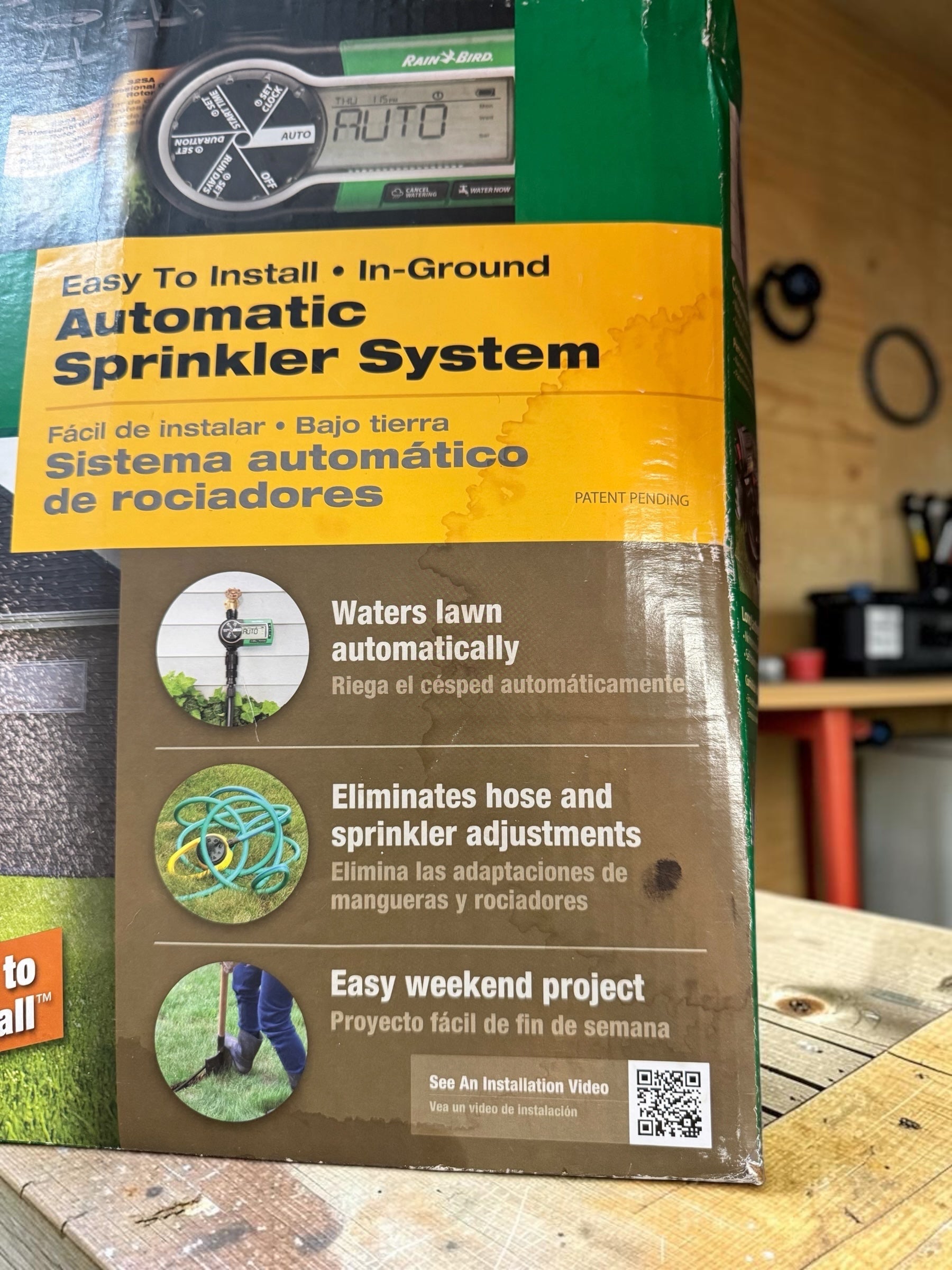 Rain Bird In-Ground Automatic Sprinkler System Kit