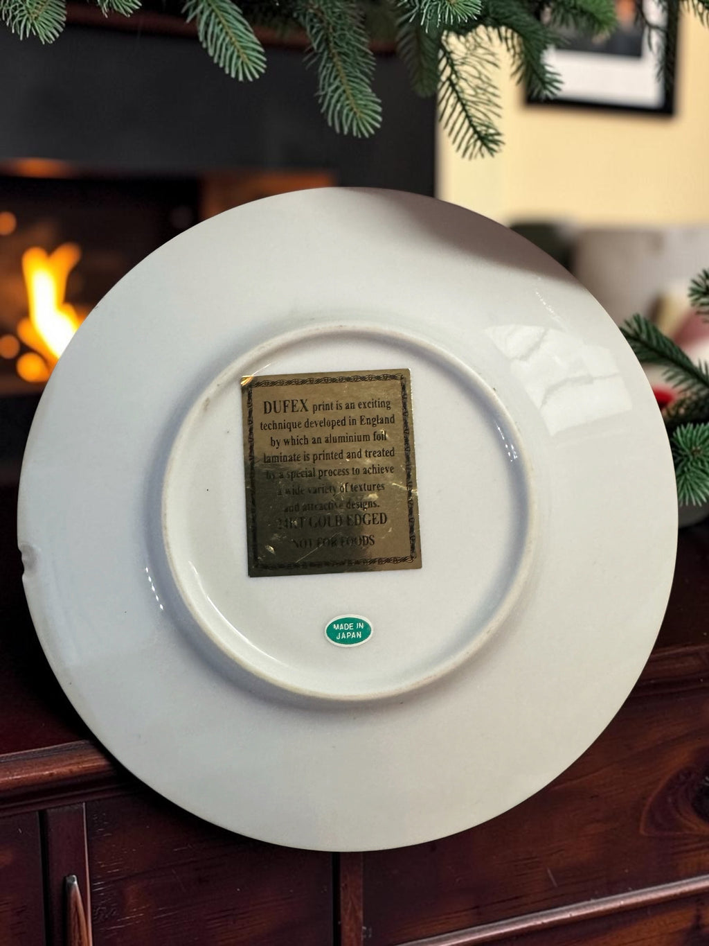 Dufex Decorative Holiday Collector Plates