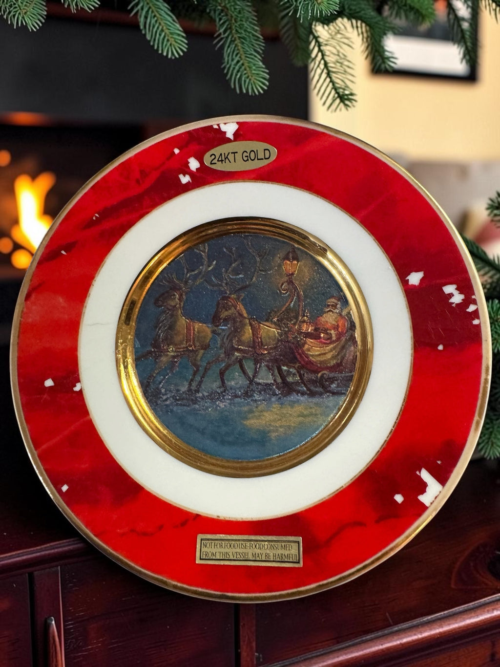 Dufex Decorative Holiday Collector Plates