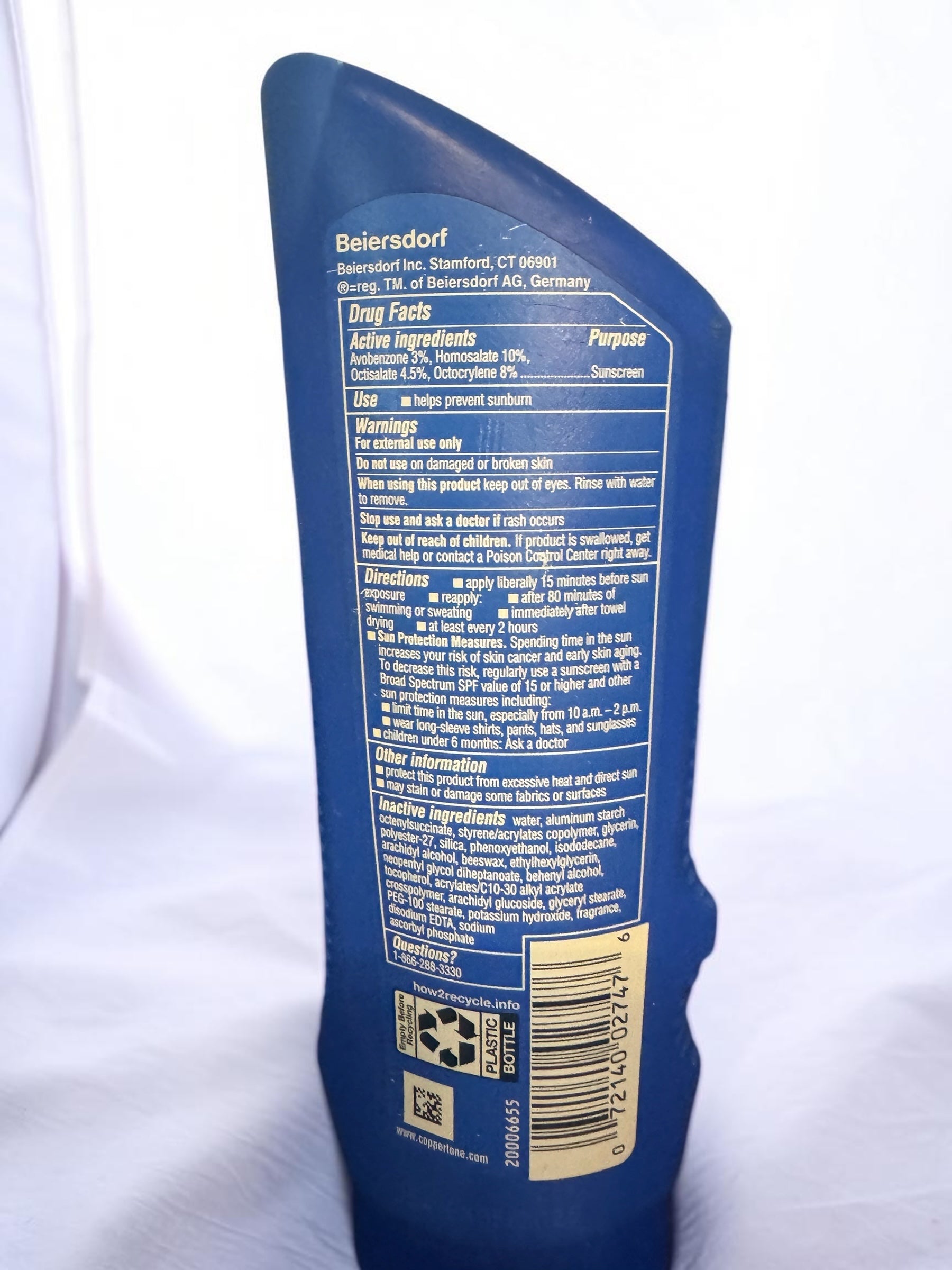 Coppertone Sport Sunscreen Lotion Broad Spectrum SPF 50