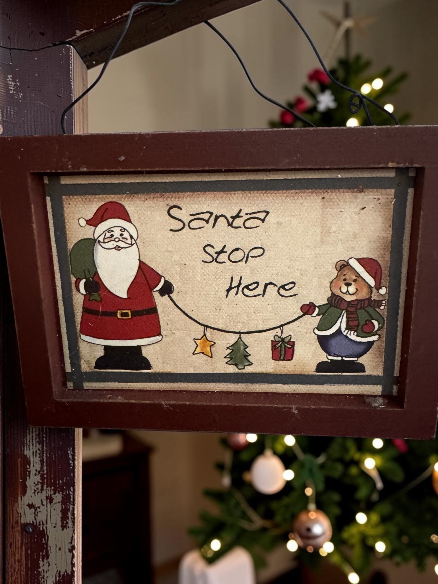 Decorative Hanging Holiday Wall Sign