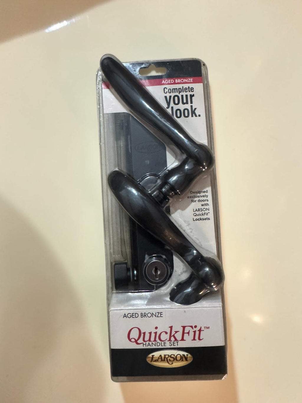 LARSON QuickFit Replacement Storm Door Handle Set