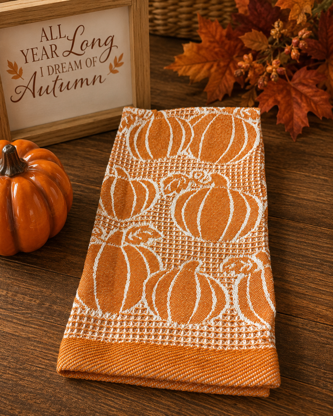 All Year Long I Dream of Autumn – 3-Piece Fall Décor Bundle