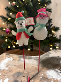 Holiday Decorative Novelty Character Garden Stakes