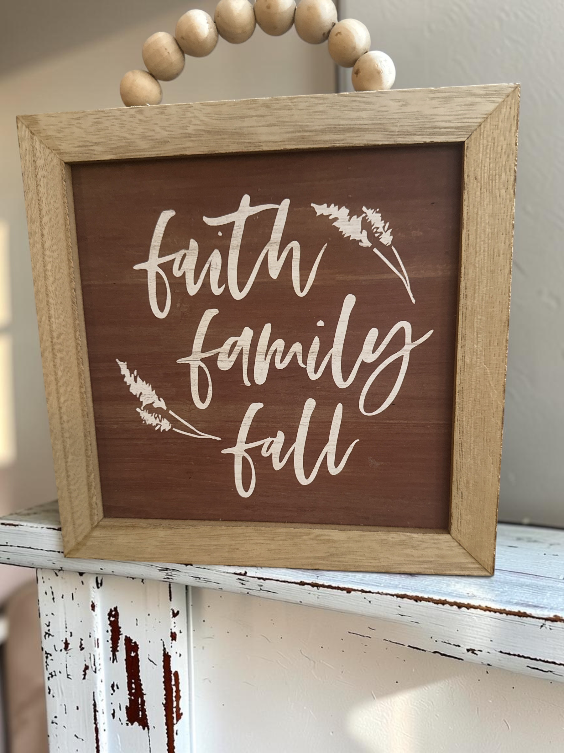 Decorative Wooden Wall Hanging Sign