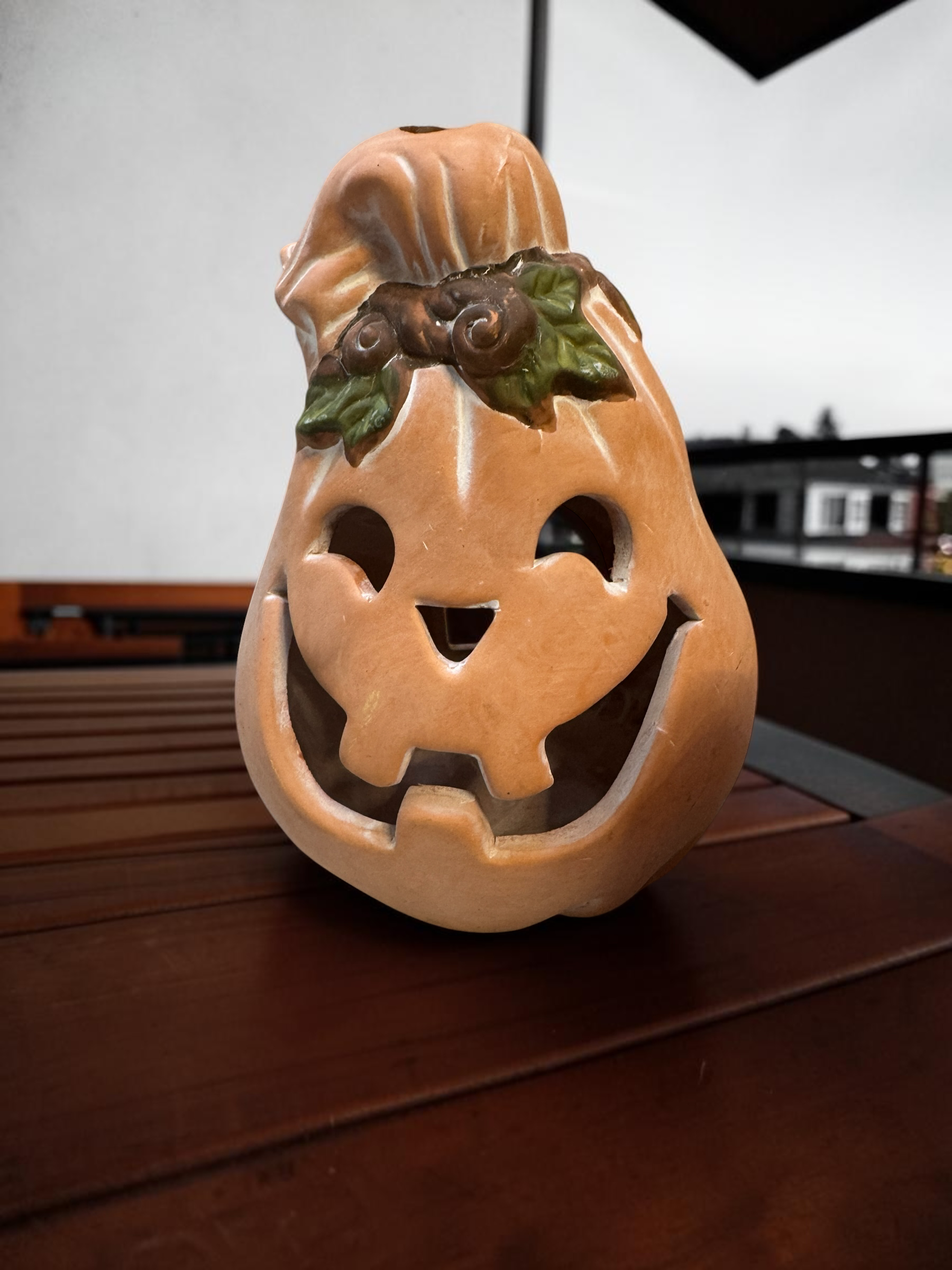 Decorative Ceramic Pumpkin Shaped Wax Melt Warmers