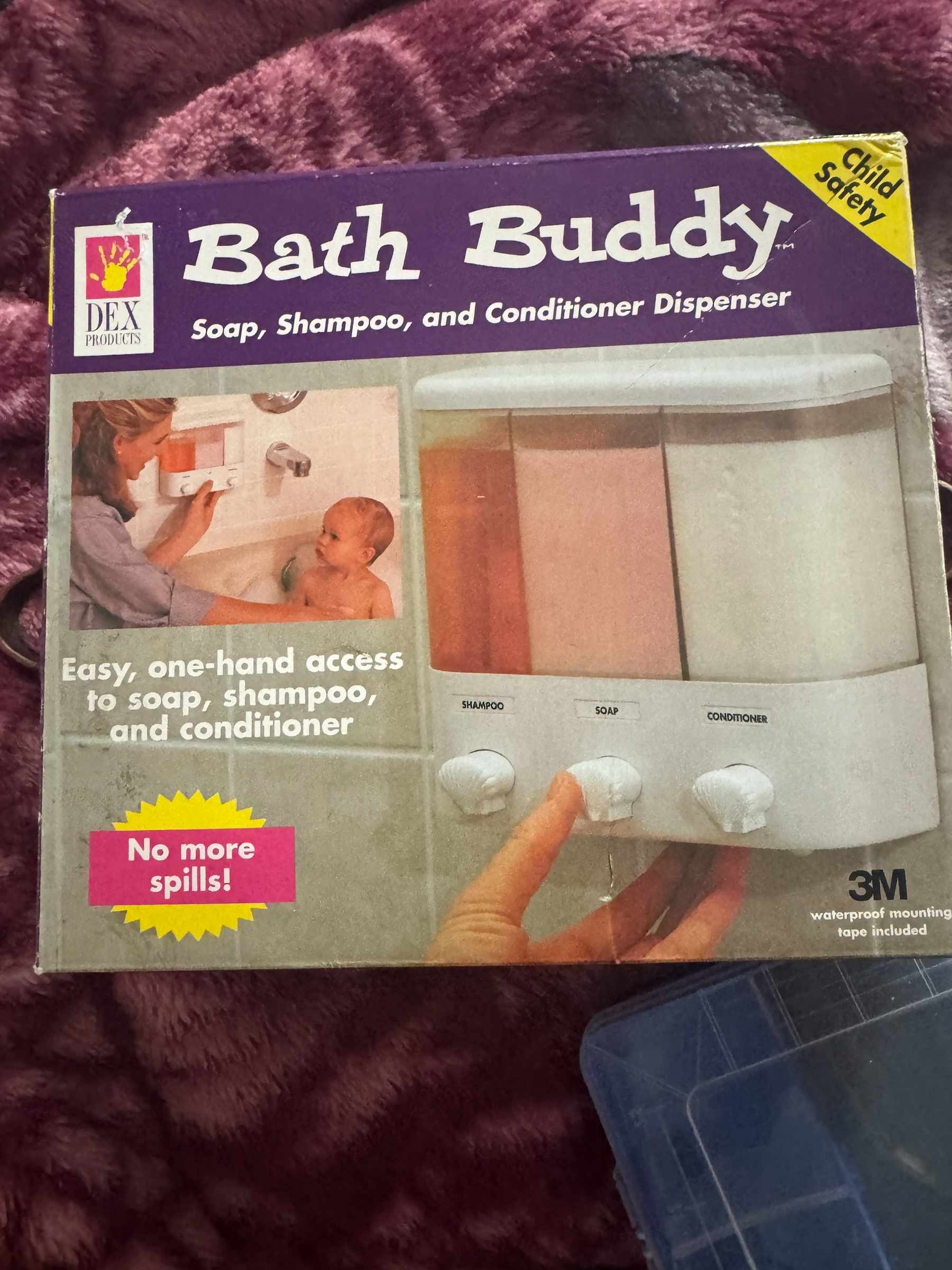 DEX PRODUCTS Bath Buddy Soap Shampoo and Conditioner Dispenser