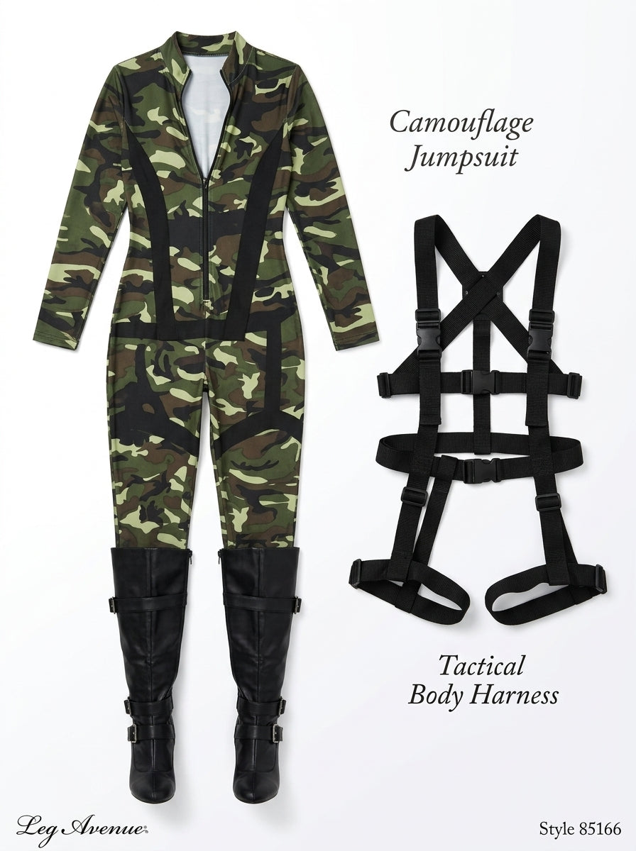 Leg Avenue Pretty Paratrooper 2-Piece Set feature highlight
